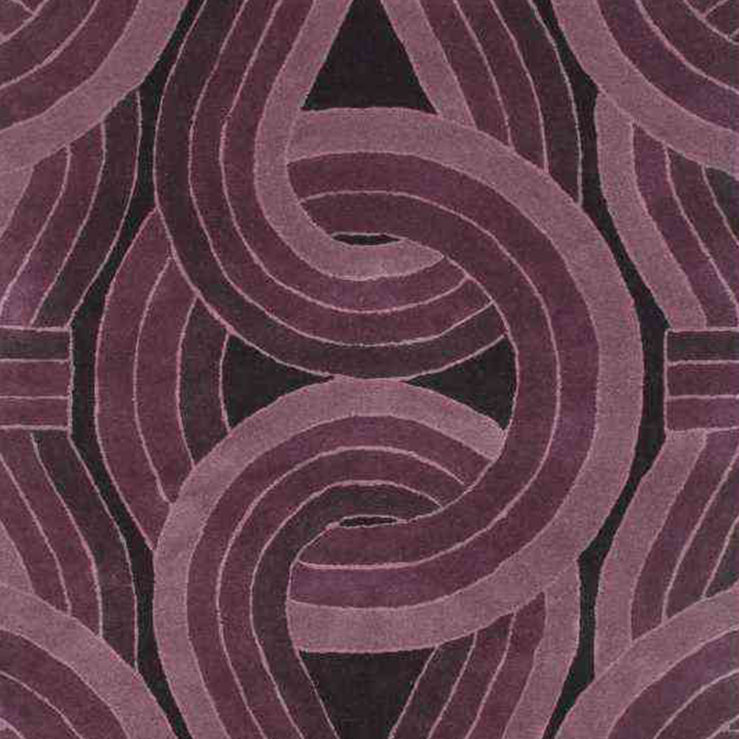 Bild von Solar Rectangle Purple Teppich